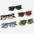 Damen Designer-Sonnenbrille mit einzigartigem Muster und polarisierten Gläsern Brehn