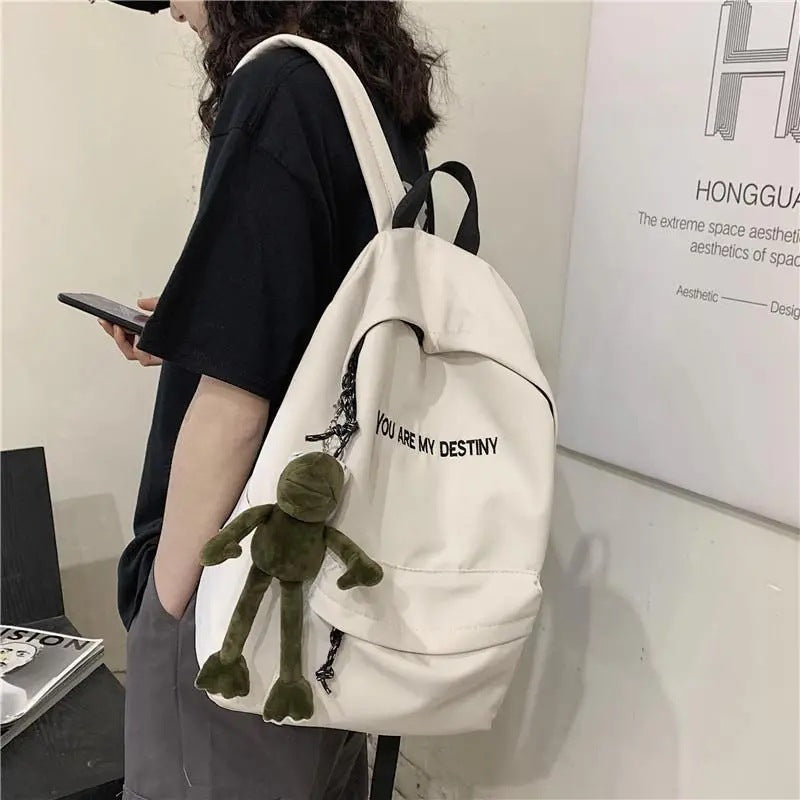 Trend-Rucksack mit Verspielten Anhängern Brehn