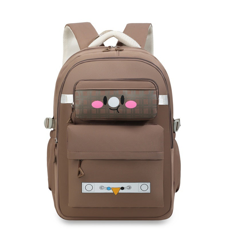 Verspielter Charakterdesign-Rucksack