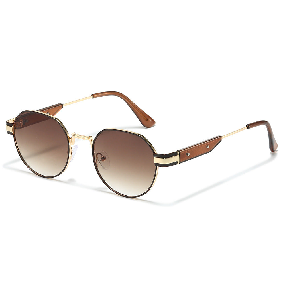 Vintage-inspirierte achteckige Sonnenbrille Brehn