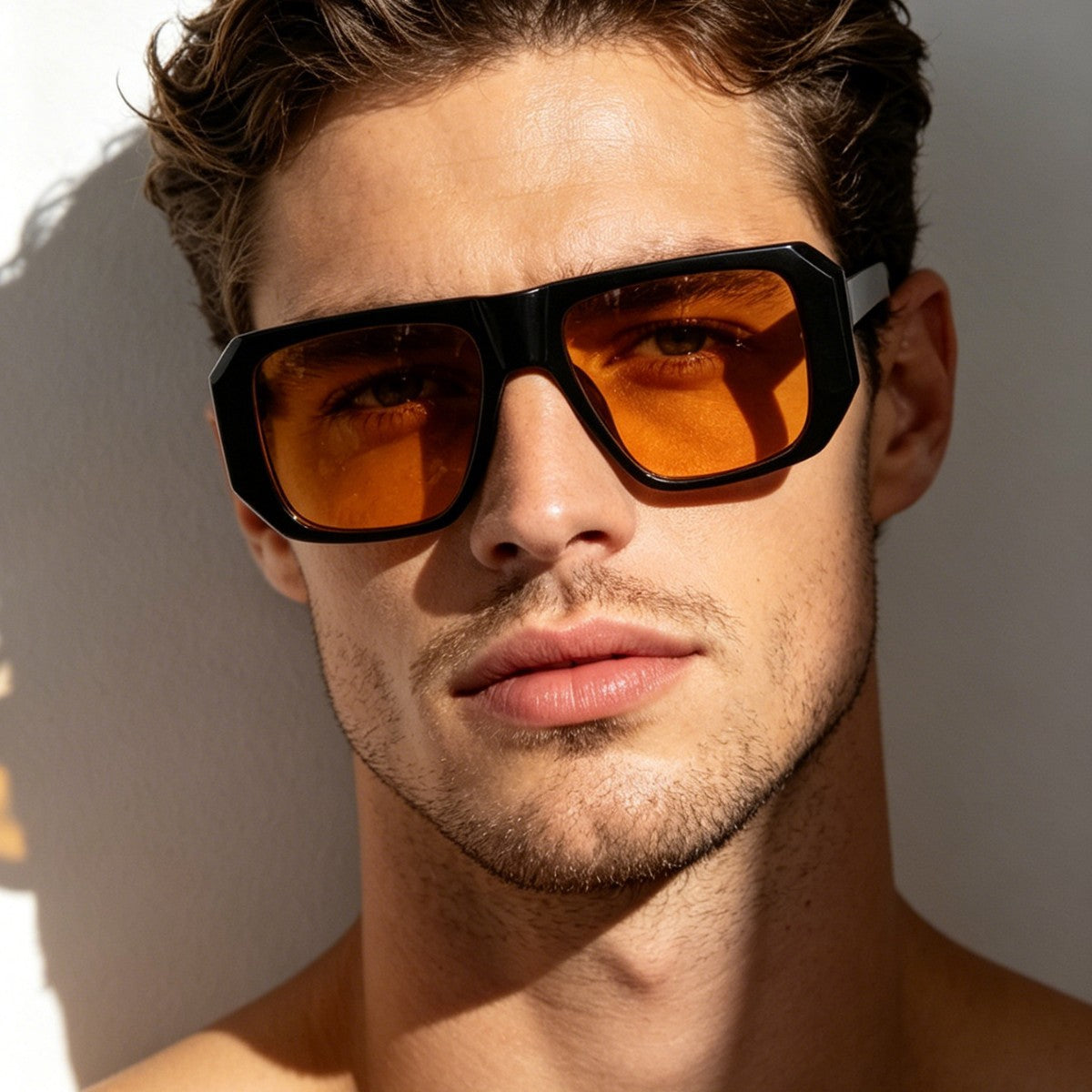 Damen modische Sonnenbrille mit einzigartigem tierischem Muster Brehn