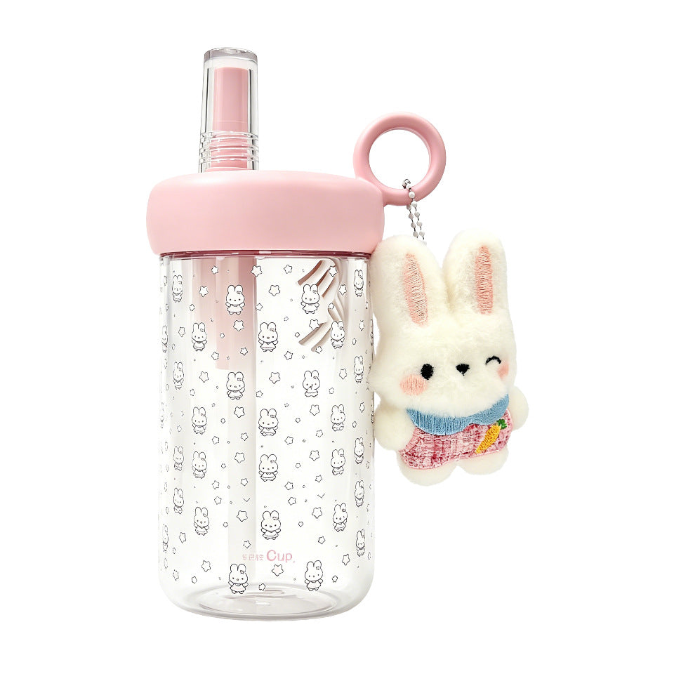 Damen praktische Trinkflasche mit süßem Tiermotiv Brehn