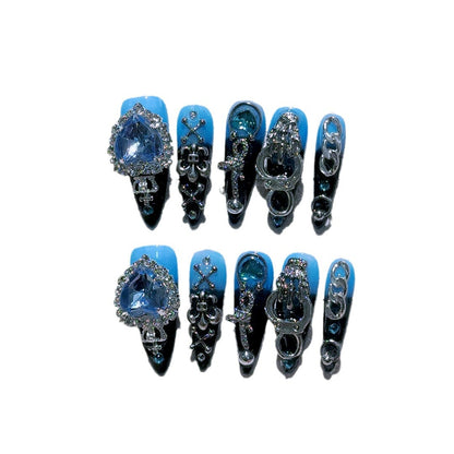 Glamouröse Nagelkunst Verlängerungen