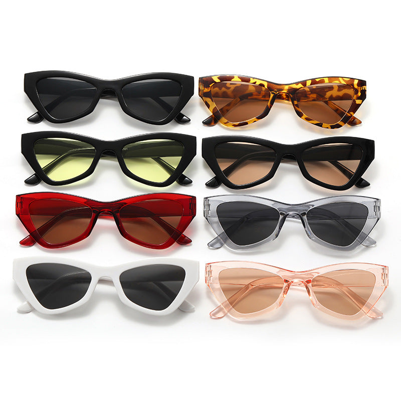Damen trendige Cat-Eye Sonnenbrille Brehn