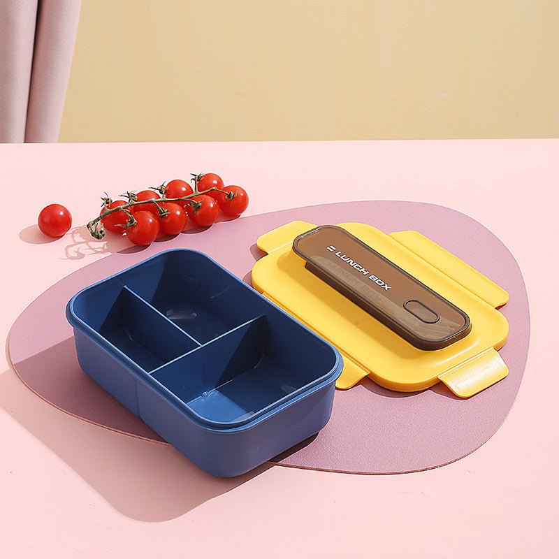 Vielseitige Auslaufsichere Bento Lunchbox mit Eingebautem Besteckset
