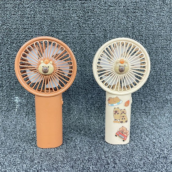 Unisex Tragbarer Handventilator mit niedlichem Tierdesign und USB-Ladefunktion Brehn