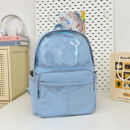 Zeitgenössischer Transparenter Schulrucksack