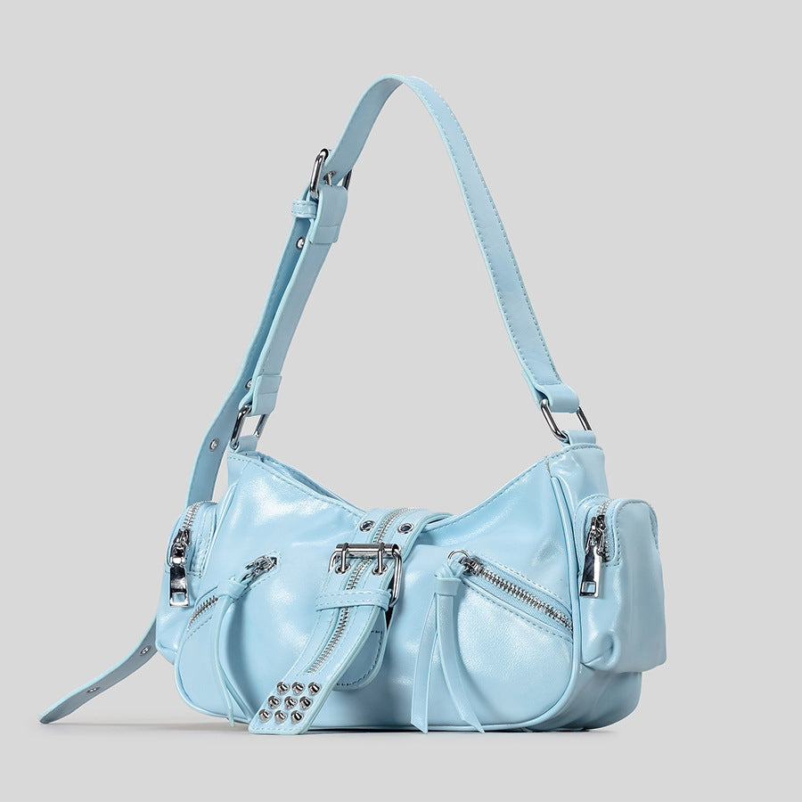 Mehrfachtaschen Schulterhandtasche