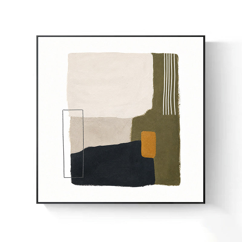 Moderne geometrische Leinwandwandkunst