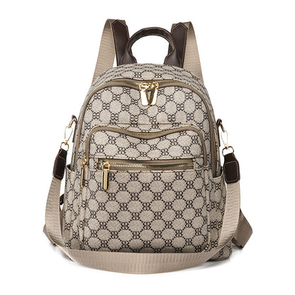 Chic Mehrfach-Taschen Stepp-Rucksack Brehn