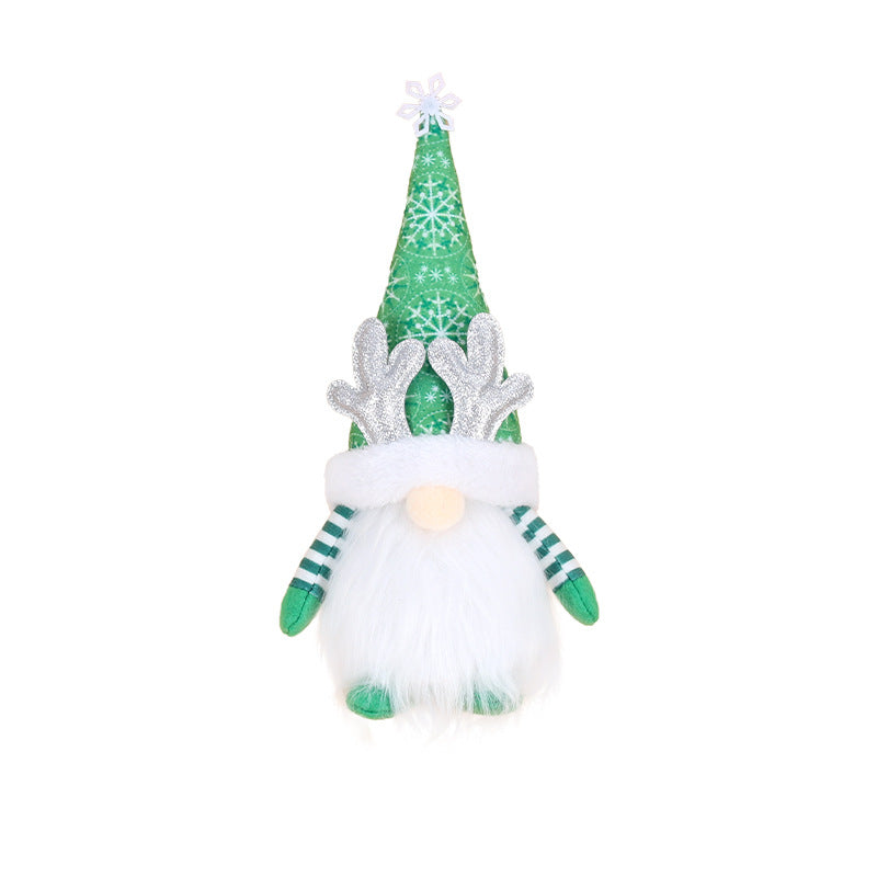 Dekorative Feiertagsgnome Figur Brehn