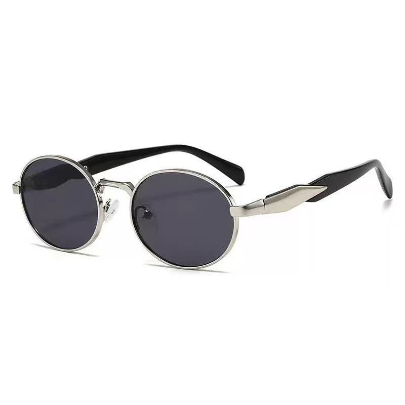 Elegante Modische Ovale Rahmen Sonnenbrillen Brehn