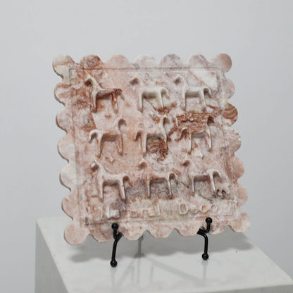 Dekoratives Alabaster-Kunstpaneel