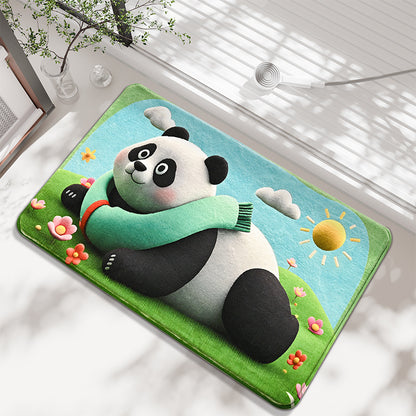 Cartoon Panda Badematte Brehn