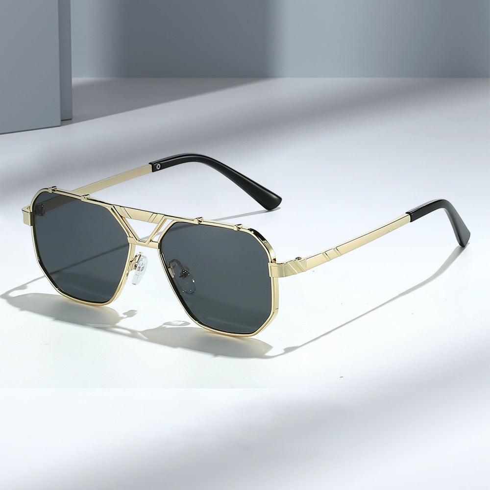 Damen Modische Sonnenbrille im einzigartigen Octagon-Design Brehn