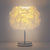 Feder-betonte Tischlampe