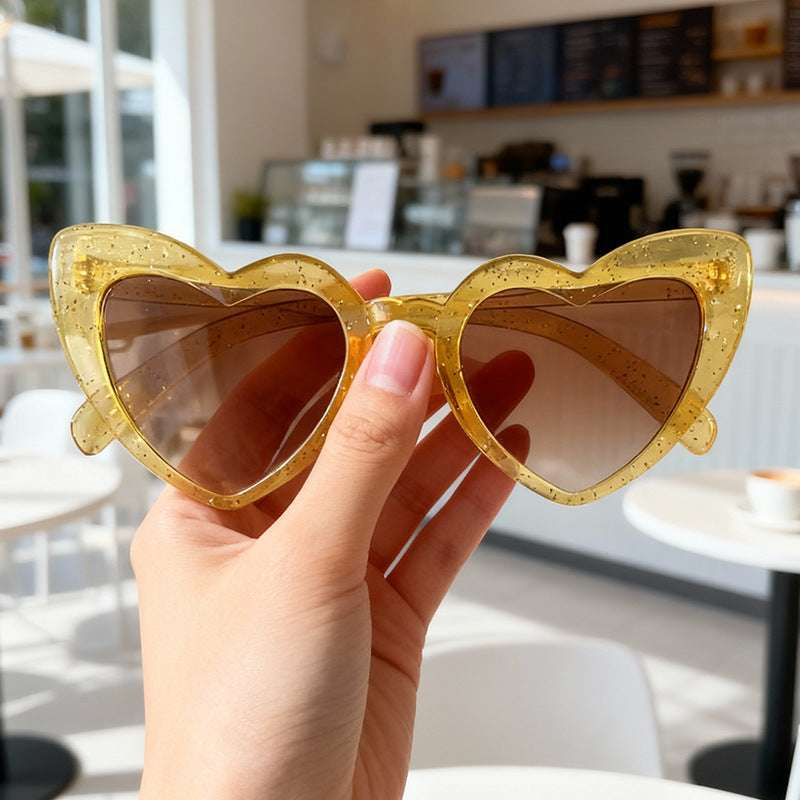 Vintage Herzrahmen Sonnenbrille Brehn