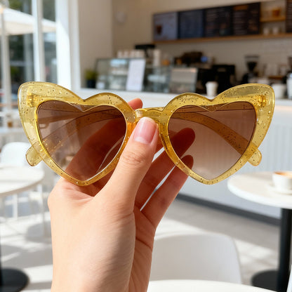 Vintage Herzrahmen Sonnenbrille Brehn