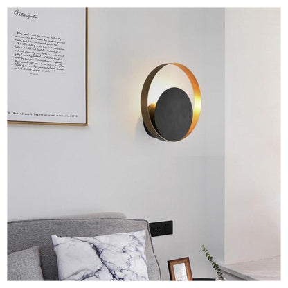 Moderne Dual-Circle Wandlampe