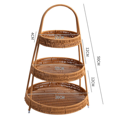 Handgefertigter Rattan Aufbewahrungskorb Brehn