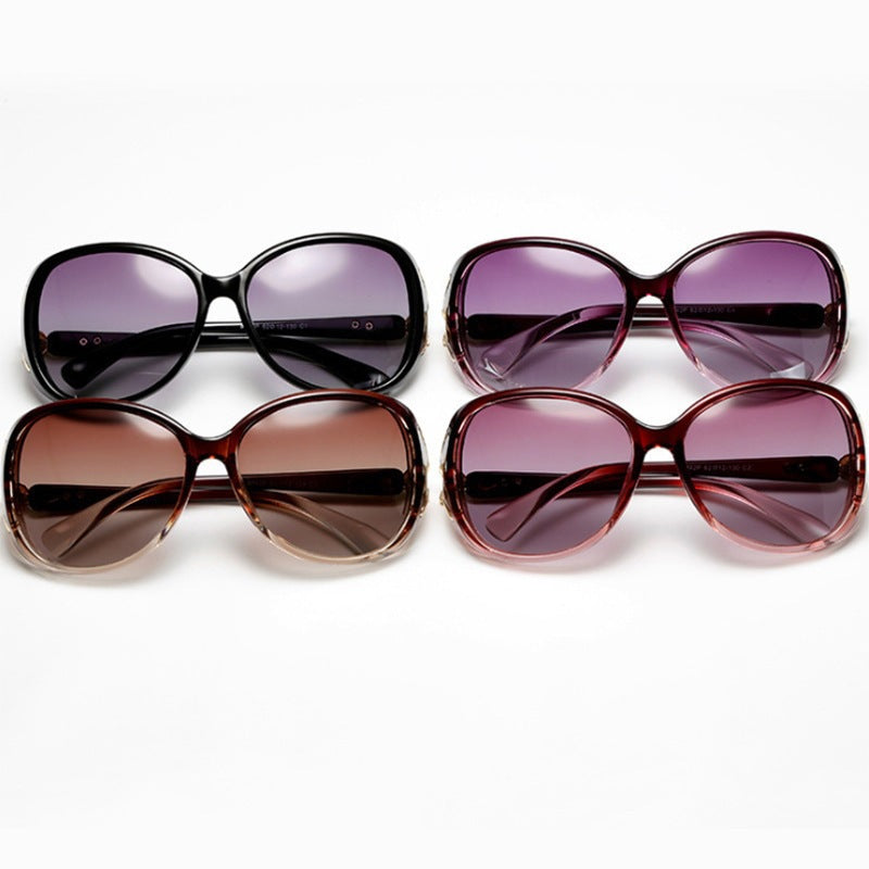 Elegante Übergroße Katzenaugen-Sonnenbrille Brehn