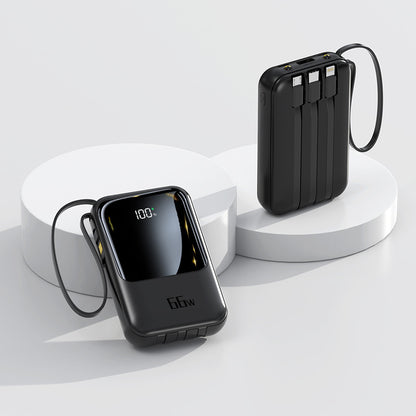 Tragbare Powerbank mit Schneller Ladefunktion und Digitaler Anzeige Brehn