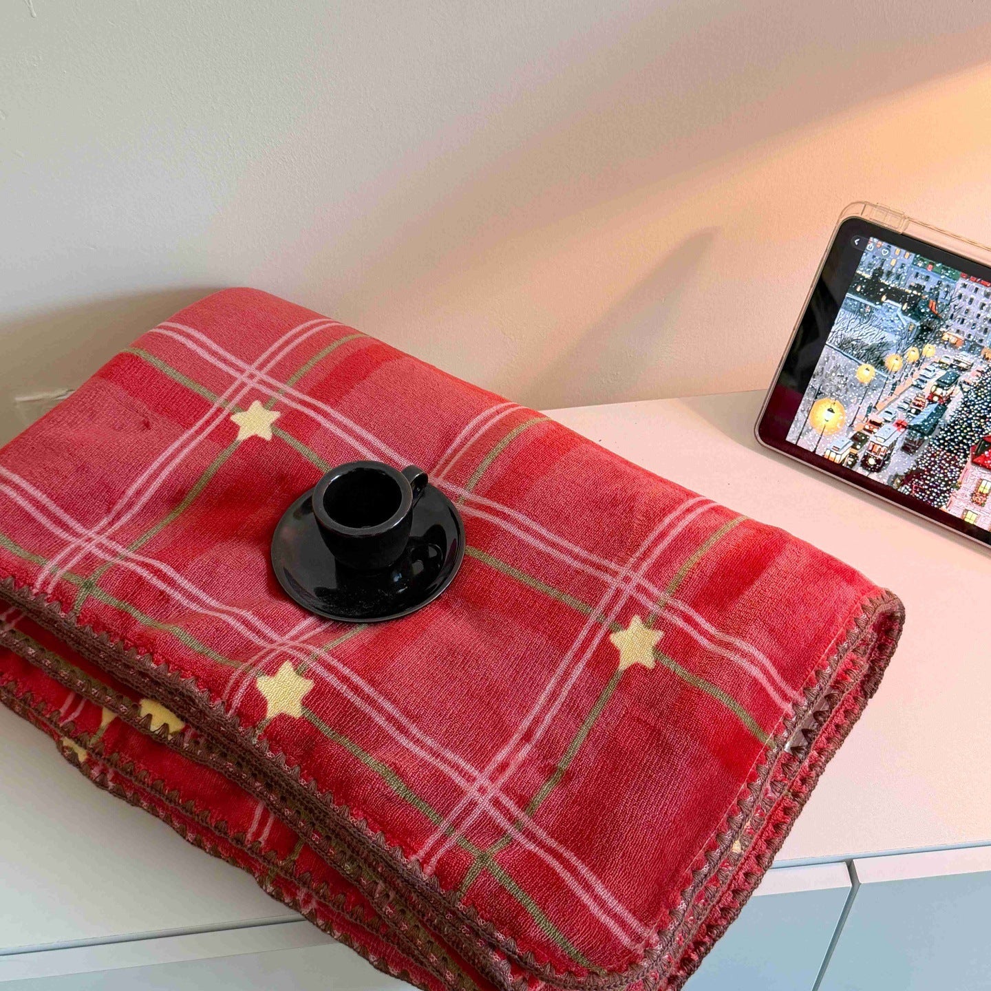 Tiersch-Print Kuscheldecke Brehn