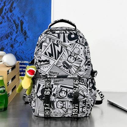 Urban Graphic Print Rucksack Brehn