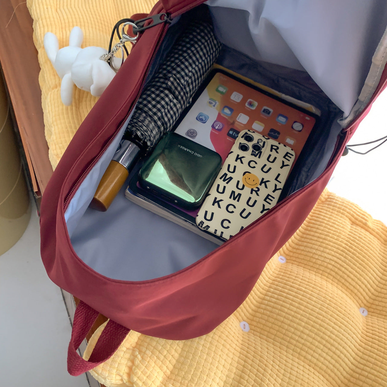Multifunktionaler Rucksack mit Integriertem Schlüsselanhänger Brehn