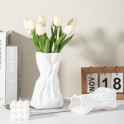 Abstract Wave-Design Dekorative Vase Brehn