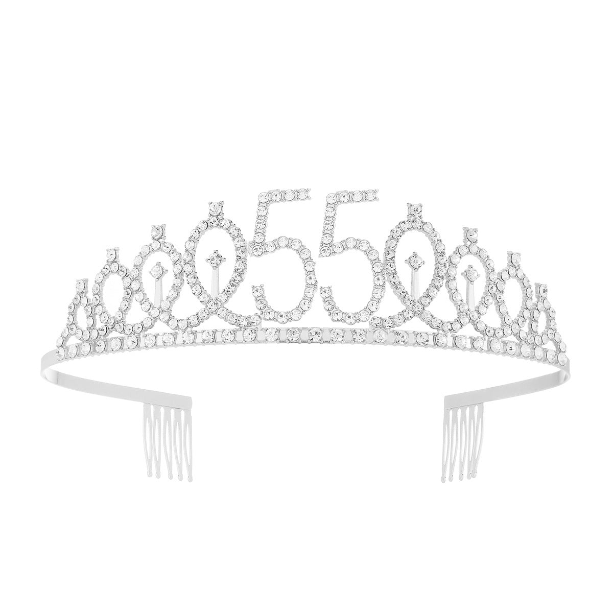 Damen Kristallverzierte Tiara mit elegantem Design Brehn