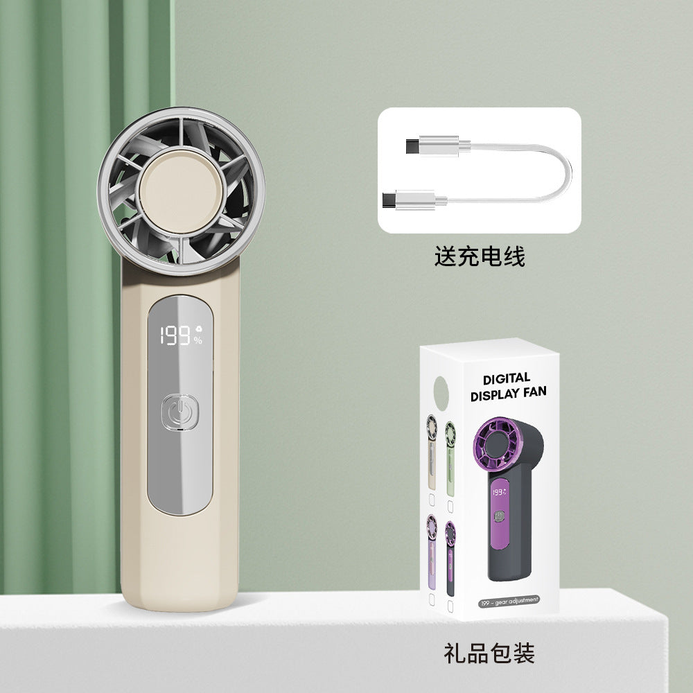 Unisex tragbarer Handheld Digital Display Ventilator Brehn