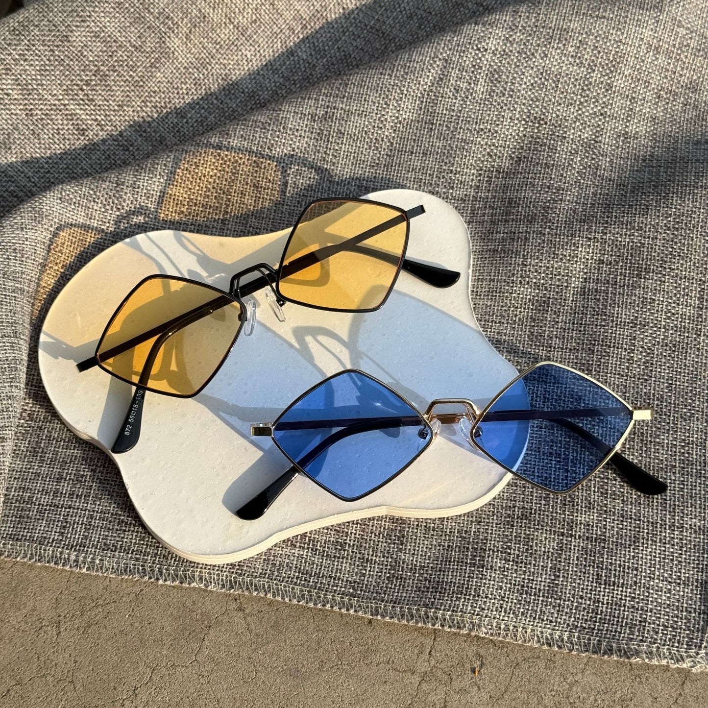 Geometric Frame Sunglasses Brehn