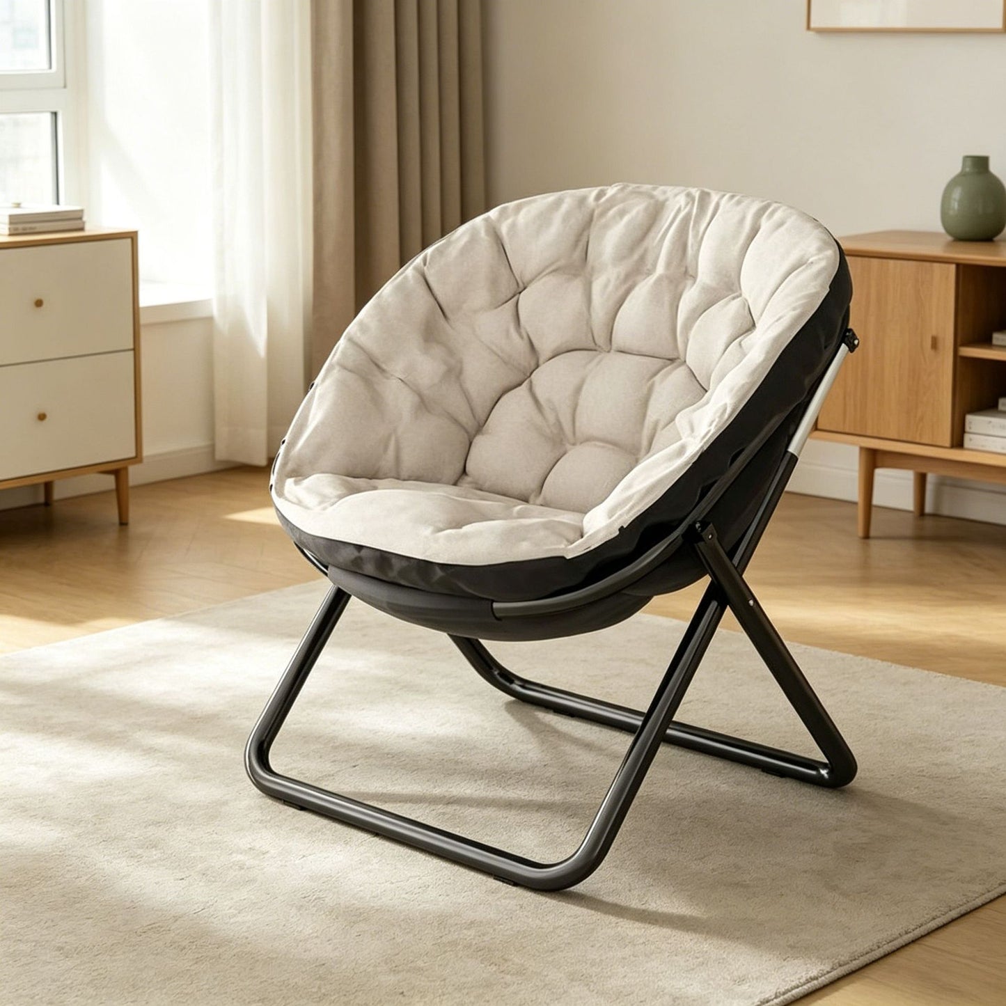 Damen Ergonomischer Loungesessel mit verstellbarem Fußstütze Brehn