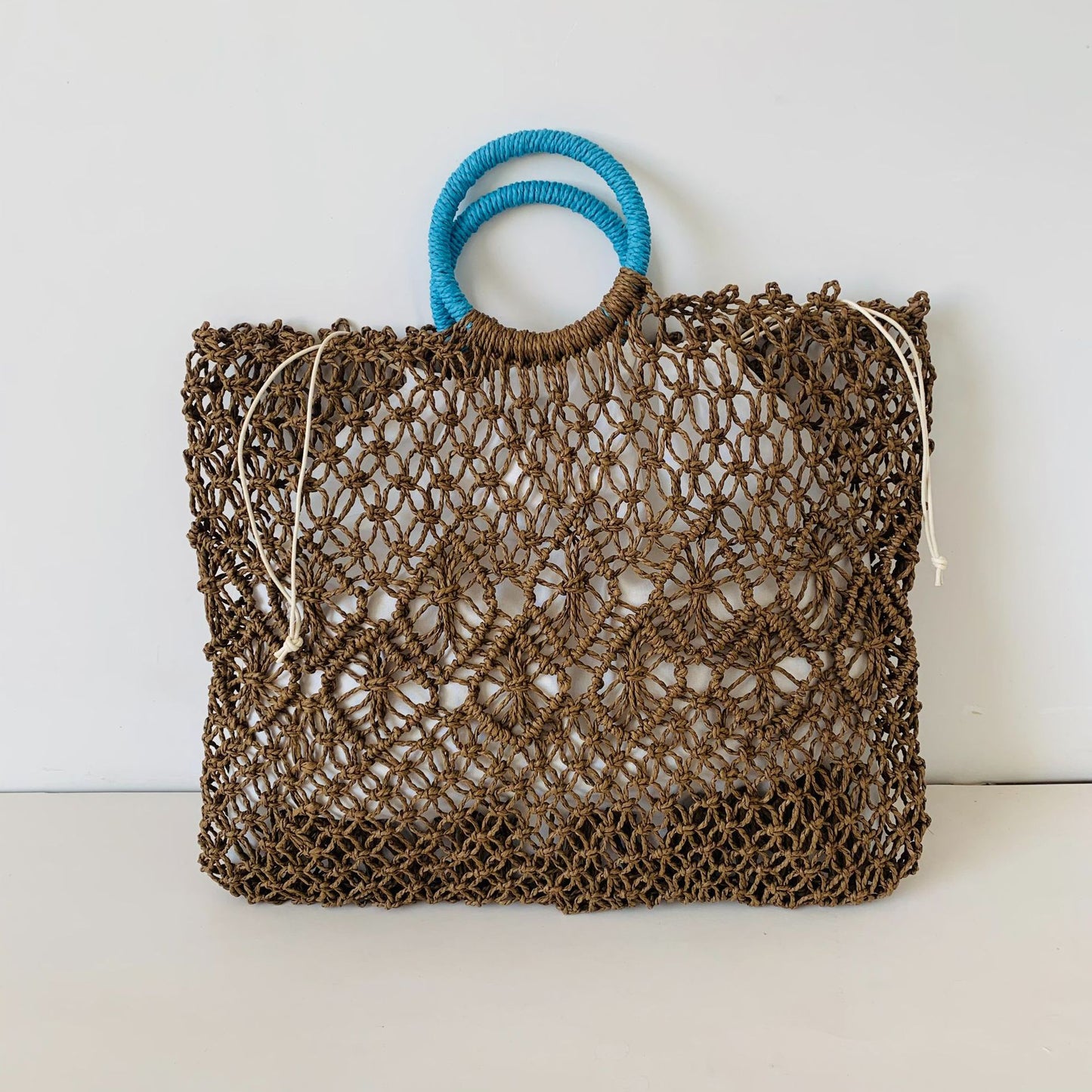 Handgefertigte Makramee Strandtasche Brehn