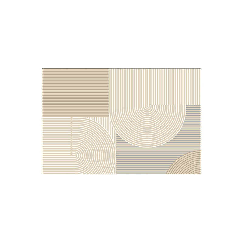 Abstraktes geometrisches Muster Badmatte