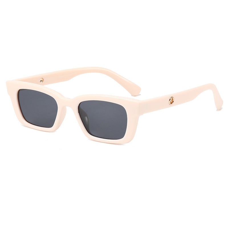 Damen modische und robuste Rechteck-Sonnenbrille Brehn