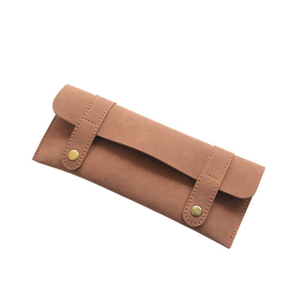 Stylischer Leder Stiftrollen Organizer