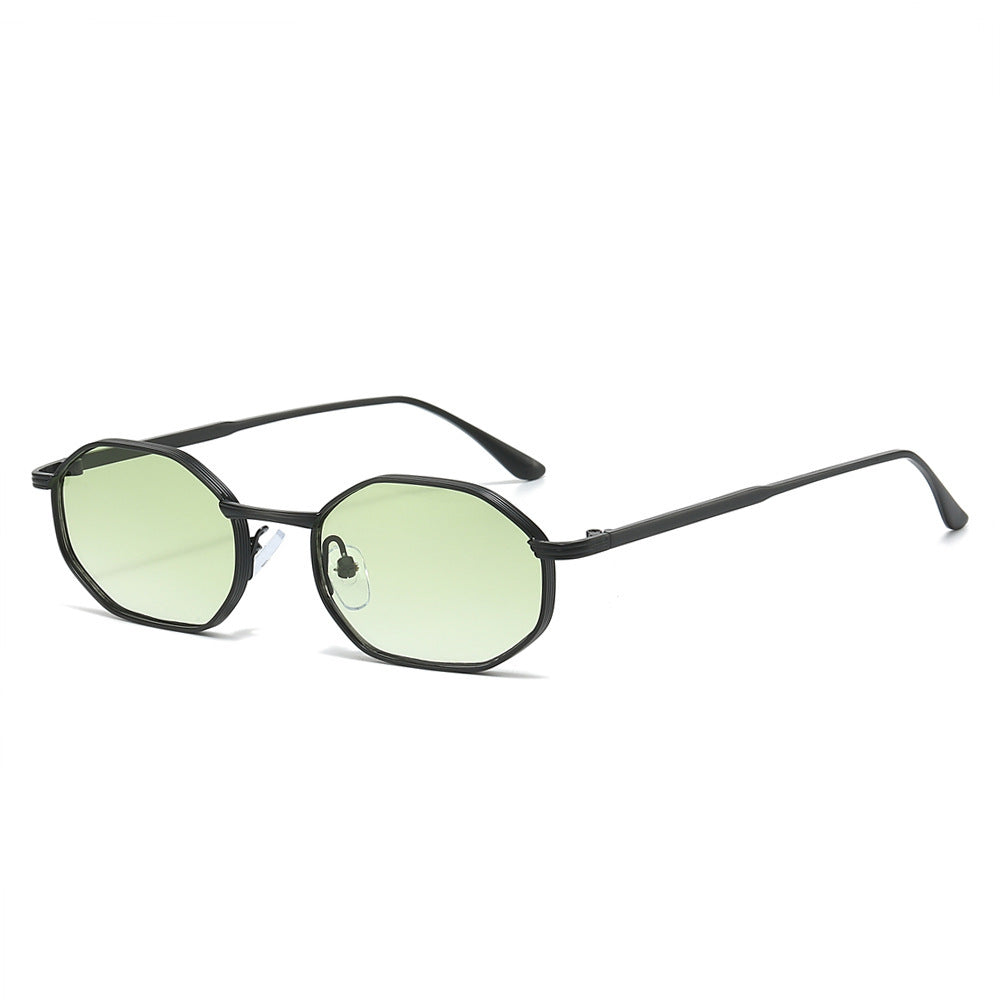 Retro Geometrische Sonnenbrille Brehn
