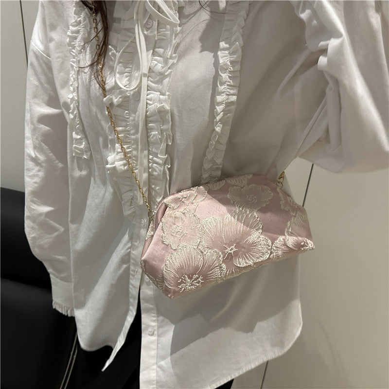 Florale Verzierte Abendtasche Brehn