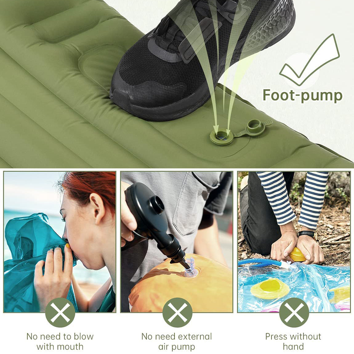 Kompakte Und Komfortable Camping-Isomatte Brehn