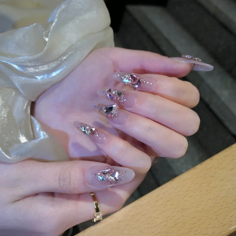 Iridescente Press-On Nagelset Brehn