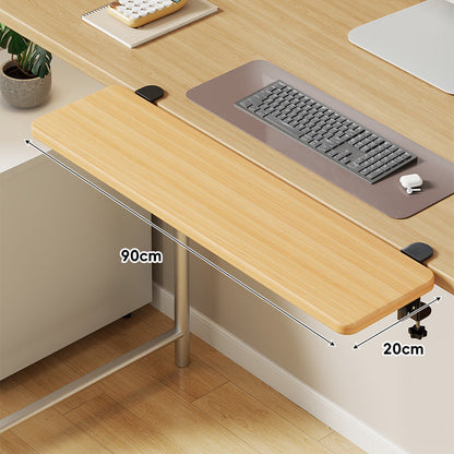 Unter-Tisch Gleitschienen-Tastaturablage und Schreibtischverlängerung mit sanfter Gleitmontage
