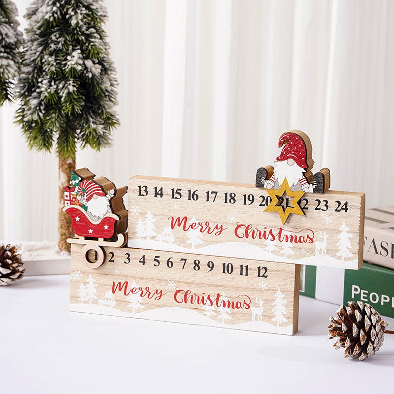 Adventskalender-Countdown Dekoration Brehn