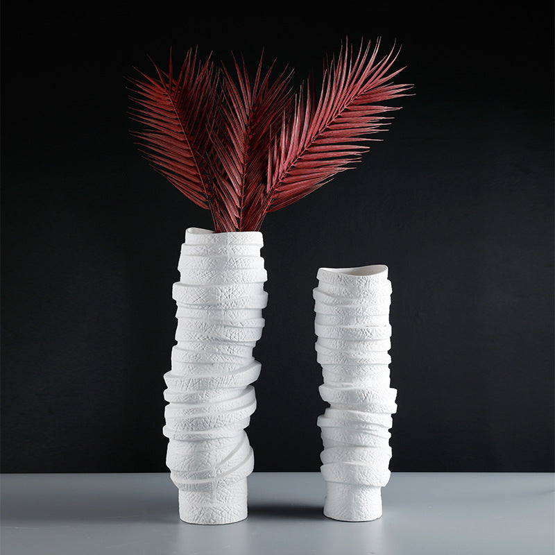 Strukturierte moderne dekorative Vase