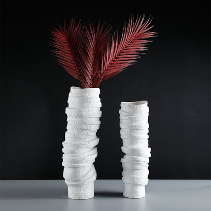 Strukturierte moderne dekorative Vase