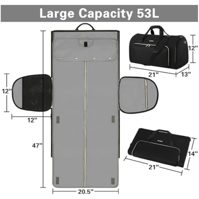 Multifunktionale Business-Tasche mit Integriertem Anzugfach Brehn