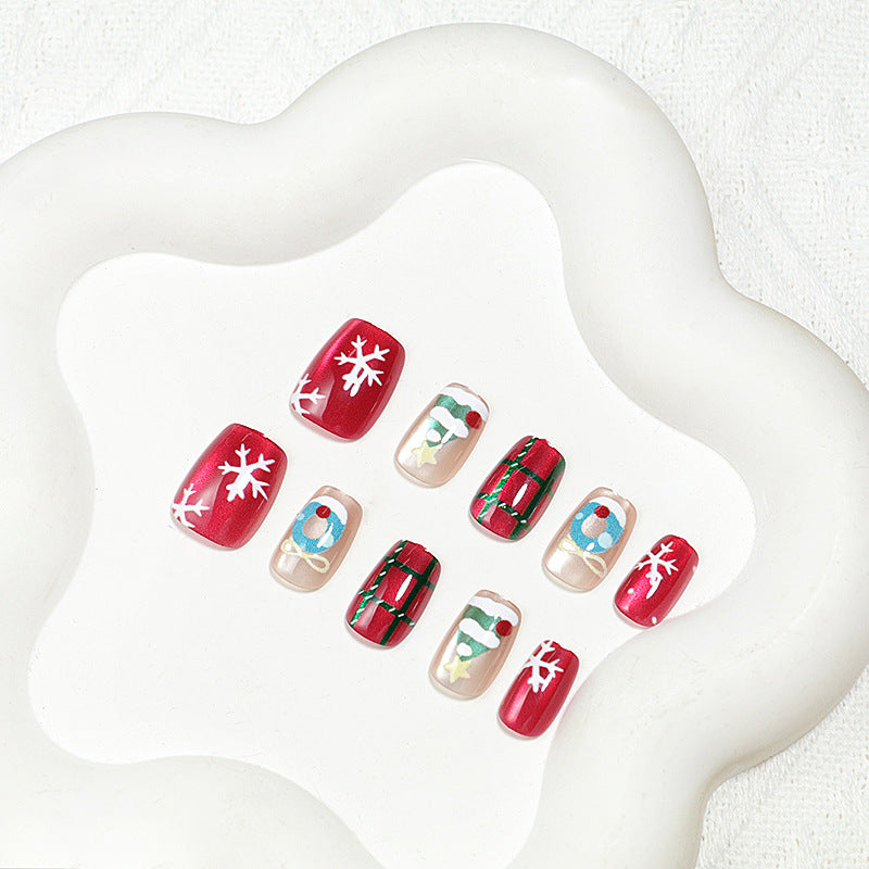Urlaubs-Themen Press-On Nagelkunst Set Brehn