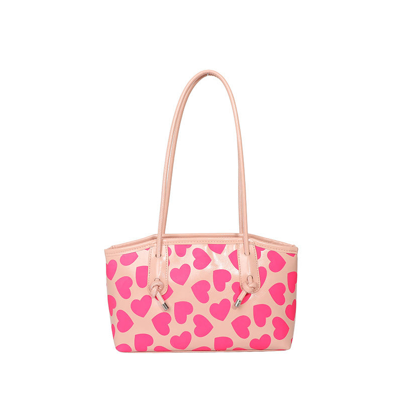 WoCasual Herz-Muster Tote Bag Brehn