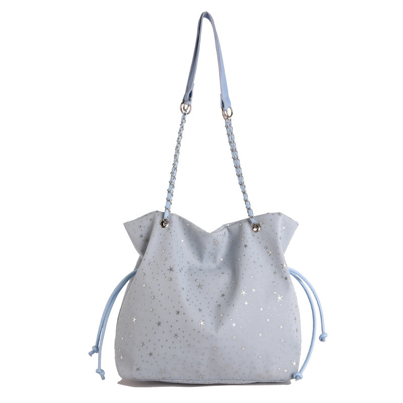 WoStylish Zugband Schultertasche Brehn
